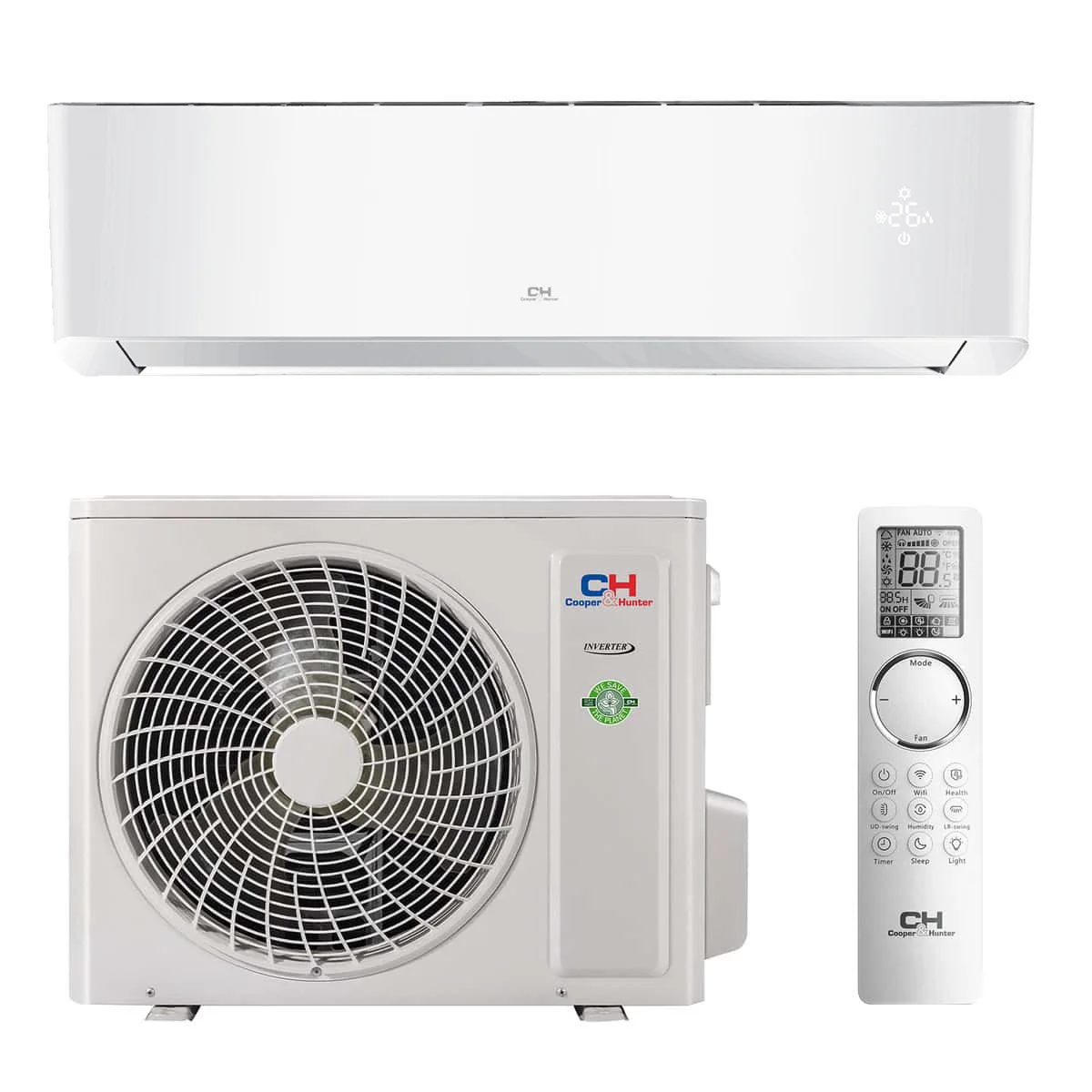 Кондиционер Cooper&Hunter CH-S12FTXAL2-WP Supreme Continental White ≡  купить в Украине ≡ Цена, отзывы ≡ Air-conditioner