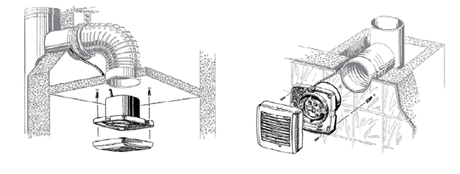 Настінний і стельовий монтаж вентилятора Blauberg фото фото