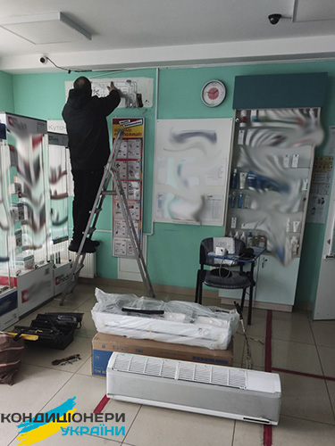 Демонтаж та монтаж внутрішніх блоків в аптеці, Кропивницький фото