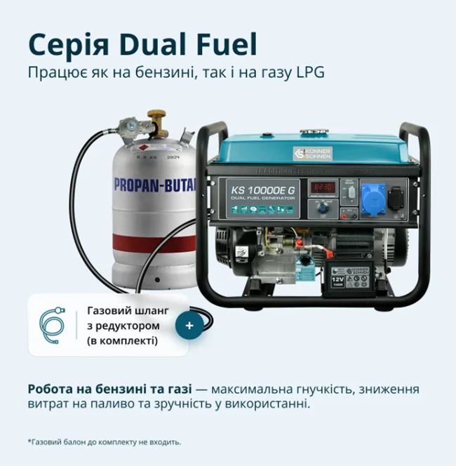 Газовый генератор Konnen&Sohner купить фото 3