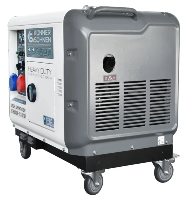 Дизельный генератор в кожухе фото 3