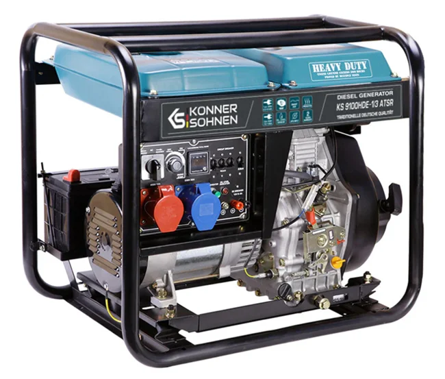 Дизельный генератор открытый купить фото 2