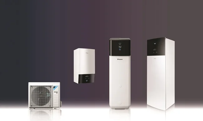 Ассортимент тепловых насосов воздух вода Daikin фото 01