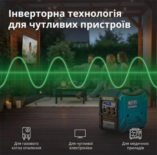 Інверторний генератор Konner&Sohner Інверторний генератор Konner&Sohner фото 1
