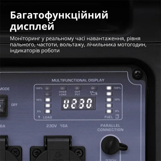 Плюси інверторного генератора KS 4000i E S фото 3