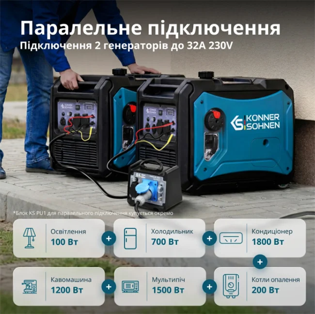 Підключення двох генераторів паралельно Підключення двох генераторів паралельно фото 6