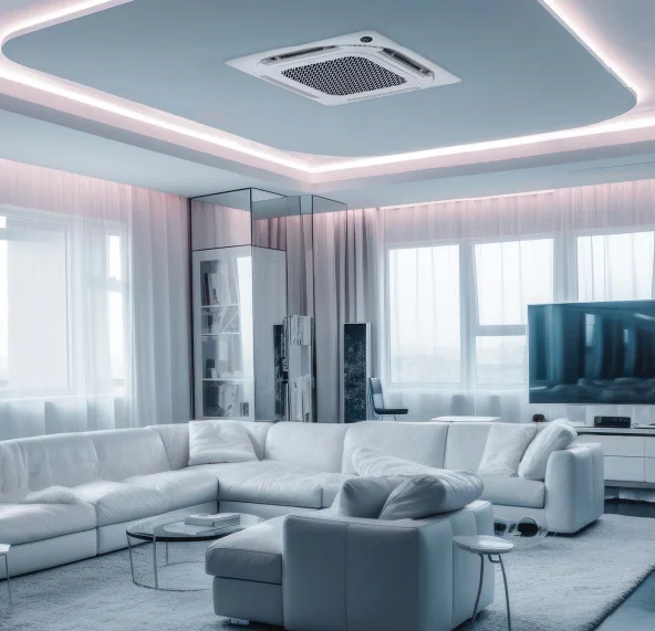 Кассетный кондиционер Мидеа купить Кассетный кондиционер Мидеа купить фото 1