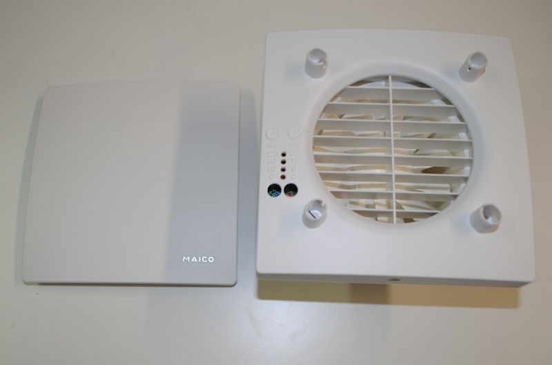 Как выглядит вентилятор Maico ECA 100 ipro K вживую фото