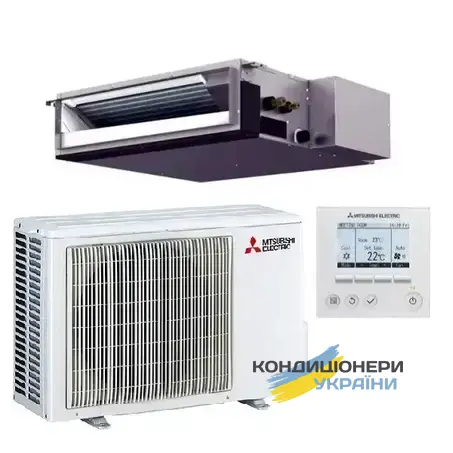 Канальний кондиціонер Mitsubishi Electric SEZ-M35DA2 / SUZ-M35VA - Фото 1