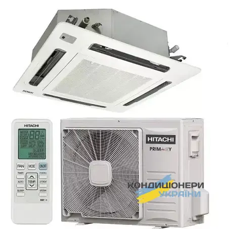 Кассетный кондиционер Hitachi RPIH-4.0UFE1NH / RAS-4.0UFESNH1 Primary - Фото 1