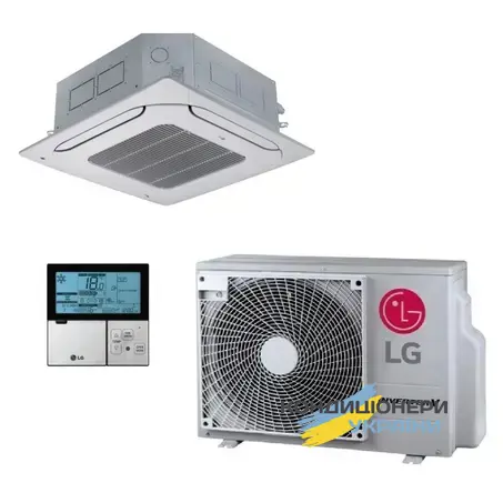 Кассетный кондиционер LG CT12R / UU12WR/ PT-QAGW0  - Фото 1