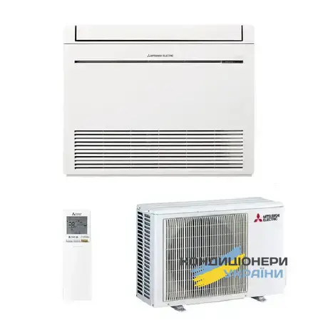 Напольный кондиционер тепловой насос Mitsubishi Electric MFZ-KW25VG / MUFZ-KW25VGHZ - Фото 1