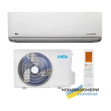 Кондиціонер тепловий насос MDV MDSAN-09HRFN8 / MDOAN-09HFN8 Infini Nordic Heat Pump - Фото 1