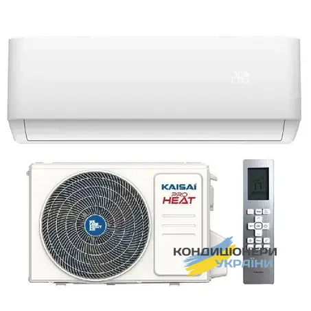 Кондиционер тепловой насос Kaisai KRW-18TLHI / KRWB-18TLHO Pro Heat White - Фото 1