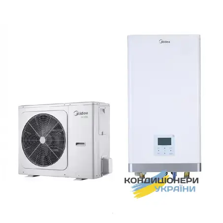 Тепловий насос Midea MHA-V12W / D2RN8-B + HB-A160 / CDS90GN8-B M-Thermal Arctic - Фото 1