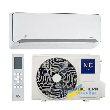 Інверторний кондиціонер NC clima NCI12EHBIw1eu2 / NCO12EHLIw1eu Birmingham 2.5, до 35 м² - Фото 1