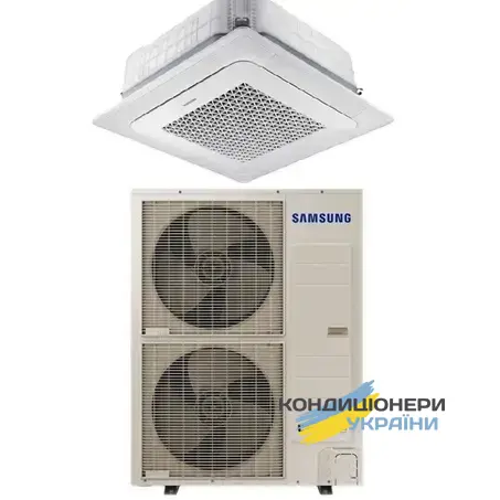 Кассетный кондиционер Samsung AC140RN4DKG/EU + AC140RXADKG/EU Wind Free - Фото 1