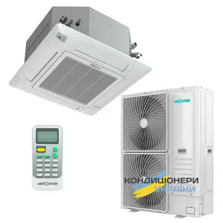 Касетний кондиціонер Aerostar LC AER-48C-R32-IU / AER-36-R32-OU Deep Cool 10,5 квт - Фото 1