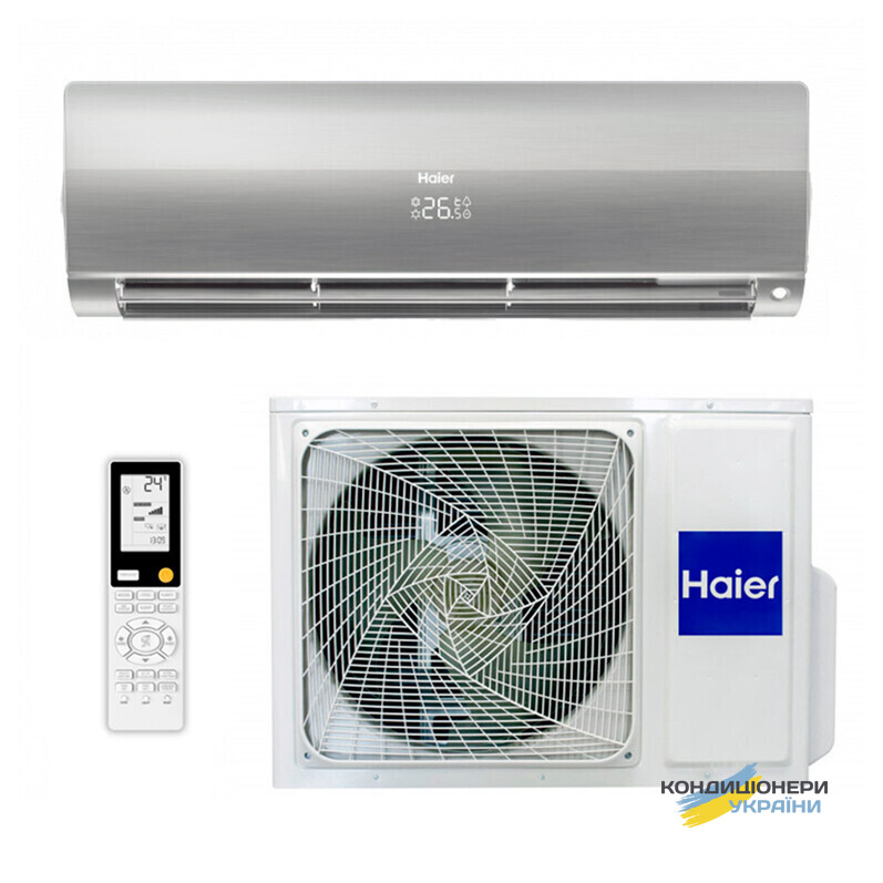 Кондиционер тепловой насос Haier Flexis AS25FL-S / 1U25MEHFRA-1 gray - Фото 1