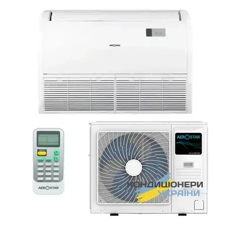 Підлогово-стельовий кондиціонер Aerostar LC AER-48CF-R32-IU / AER-36W8-R32-OU Deep Cool 10,5 квт - Фото 1