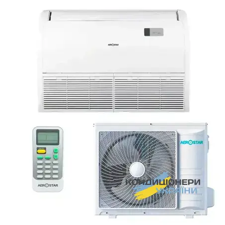 Підлогово-стельовий кондиціонер Aerostar LC AER-24CF-R32-IU / AER-18-R32-OU Deep Cool 5 квт - Фото 1
