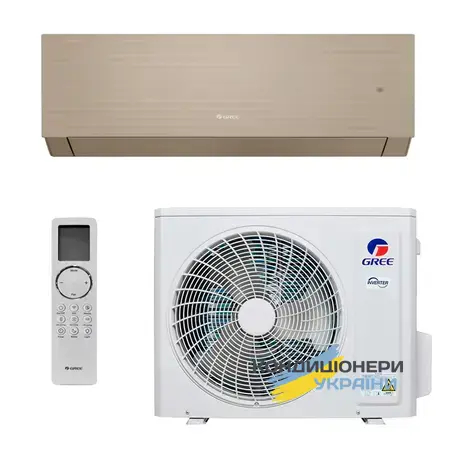 Кондиционер тепловой насос Gree GWH18AUDXD-K6DNA1A Clivia Gold - Фото 1