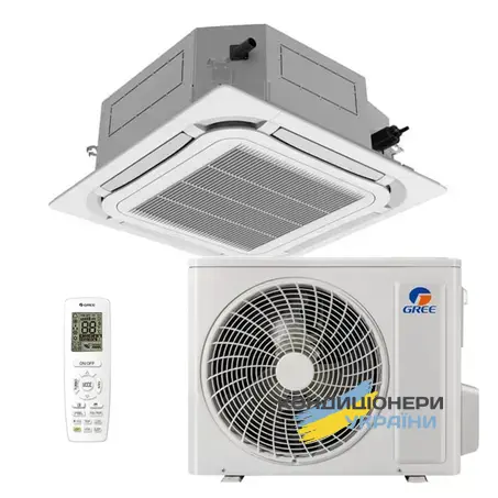 Кассетный кондиционер Gree GUD85T1/A-S / GUD85W1/NhA-S U-Match 6 - Фото 1