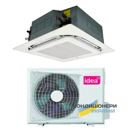 Кассетный кондиционер Idea ICC-36HR-PG2-DN8/IOU-36HR-PG2-DN8 inverter R32 - Фото 1