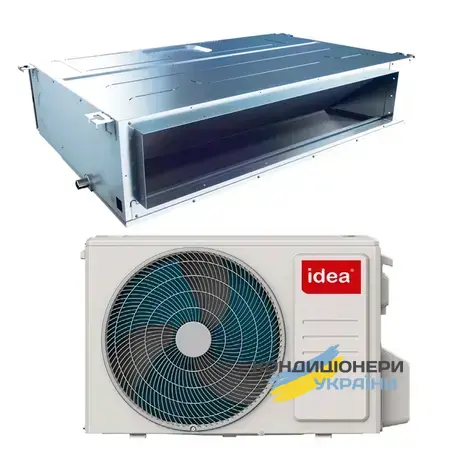 Канальний кондиціонер Idea ITI-48HWFNX-QR / IOD30U-48HDN8-RW Inverter R32 - Фото 1