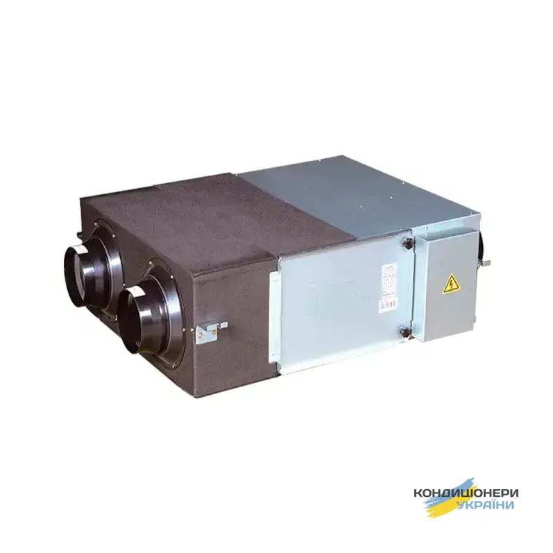 Приточно-вытяжная установка с рекуперацией тепла Idea AHE-40W/DQ инверторная, нагреватель, пульт, Wi-Fi - Фото 1