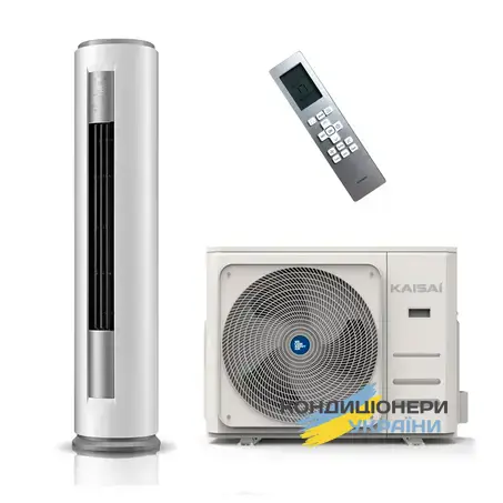 Колонный кондиционер Kaisai KFS-24HRG32X / KOX230-12HFN32X Floor standing - Фото 1