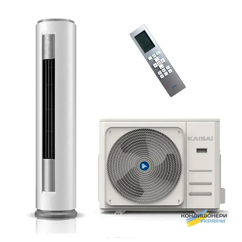 Колонний кондиціонер Kaisai KKFS-24HRG32X / KOX230-12HFN32X Floor standing - Фото 1