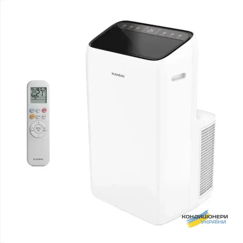 Мобільний кондиціонер Kaisai KKPA-12PAA1 до 35 м2 фреон R290 - Фото 1