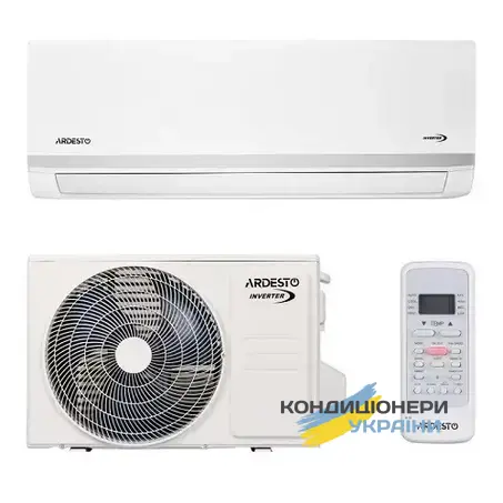 Кондиціонер ARDESTO ACM-07INV-R32-AG-S Basic Inverter - Фото 1