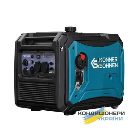 Інверторний бензиновий генератор Konner&Sohnen KS 4000i E S 4 квт - Фото 1