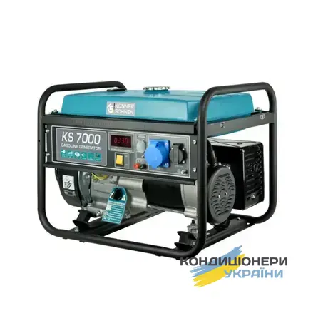 Бензиновый генератор Konner&Sohnen KS 7000 5 квт - Фото 1