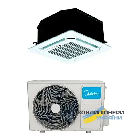 Кассетный кондиционер Midea MCD(1)-36HRN1-R/MOU(1)-36HRN1-R on/off - Фото 1