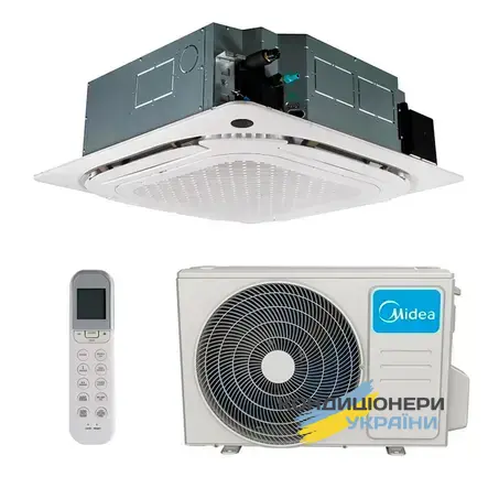 Кассетный кондиционер Midea MCD1-36HRFN8-QR ERP / MOU1-36HFN8-RR - Фото 1