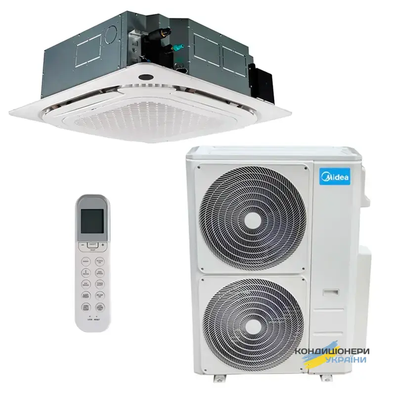 Кассетный кондиционер Midea MCD1-48HRDN1-QW ERP / MOU1-48HFN8-RR - Фото 1