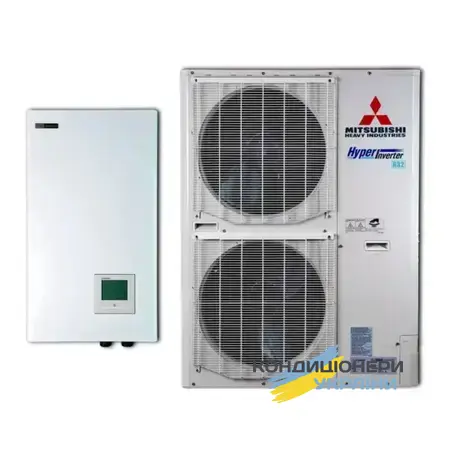 Тепловий насос Mitsubishi Heavy HeatGuard 110NX HPM 110-160/HPC110VNX повітря вода 11,2 кВт 220В - Фото 1