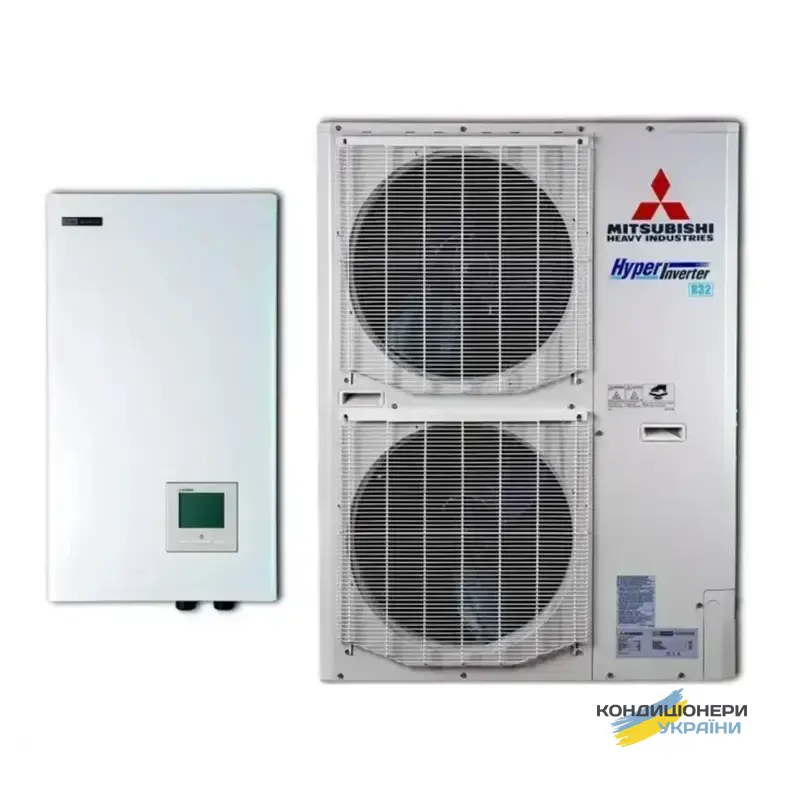 Тепловий насос Mitsubishi Heavy HeatGuard 110NX HPM 110-160/HPC110VNX повітря вода 11,2 кВт 220В - Фото 1