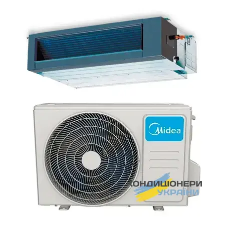 Канальний кондиціонер Midea MTIU-12HWFNX-QR / MOU1-12HFN8-QR - Фото 1
