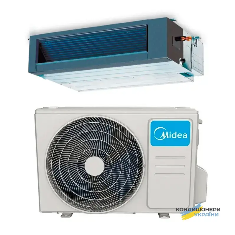 Канальний кондиціонер Midea MTIU-12HWFNX-QR / MOU1-12HFN8-QR - Фото 1