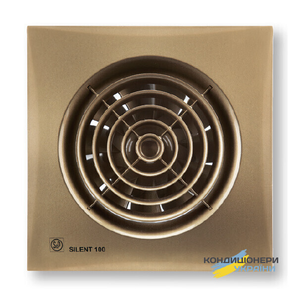 Вытяжной вентилятор Soler&Palau Silent-100 CZ Gold - Фото 1